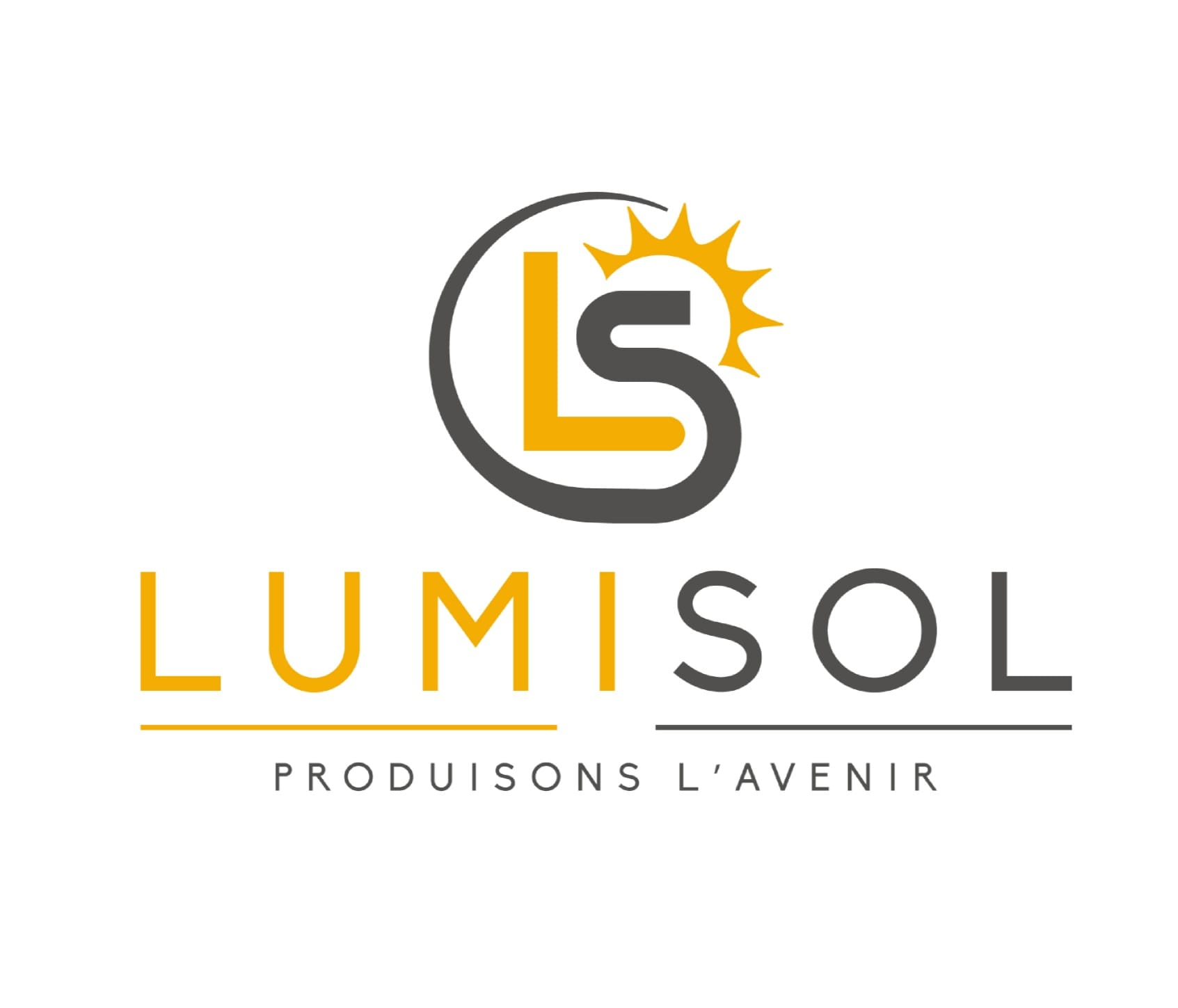 Logo Lumisol, entreprise solaire à Conthey en Valais